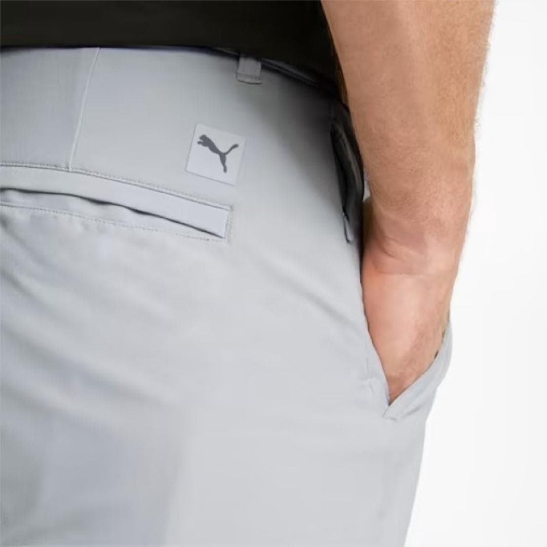 Puma Men's 101 North dryCell Golf Shorts High Rise Heather Gray 36 $77 Value - Thumbnail 5