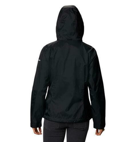 Columbia Women's Alabama Crimson Tide Waterproof Hooded Jacket Black XX-Large - Thumbnail 2