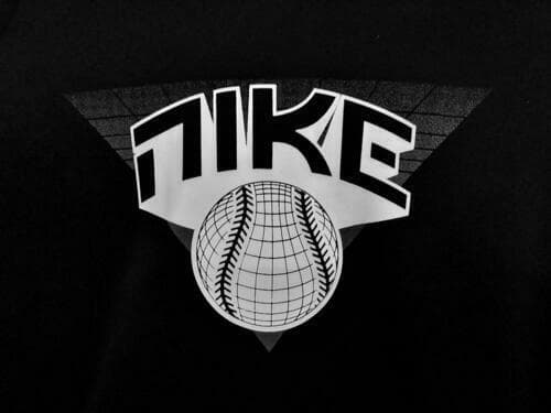 Nike Boy's Therma-Fit Sports Baseball Training Pullover Black Medium Hoodie - Thumbnail 2