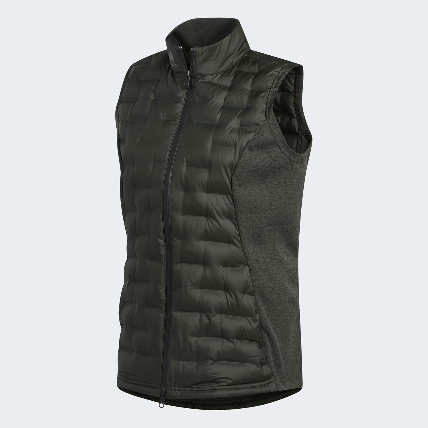 Adidas Women's FrostGuard Full-Zip Down Vest Forest Green Small $156 Value - Thumbnail 6