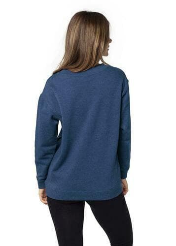 UG Apparel Women's North Carolina Tar Heels Ivy League V-Neck Sweatshirt Small - Thumbnail 4