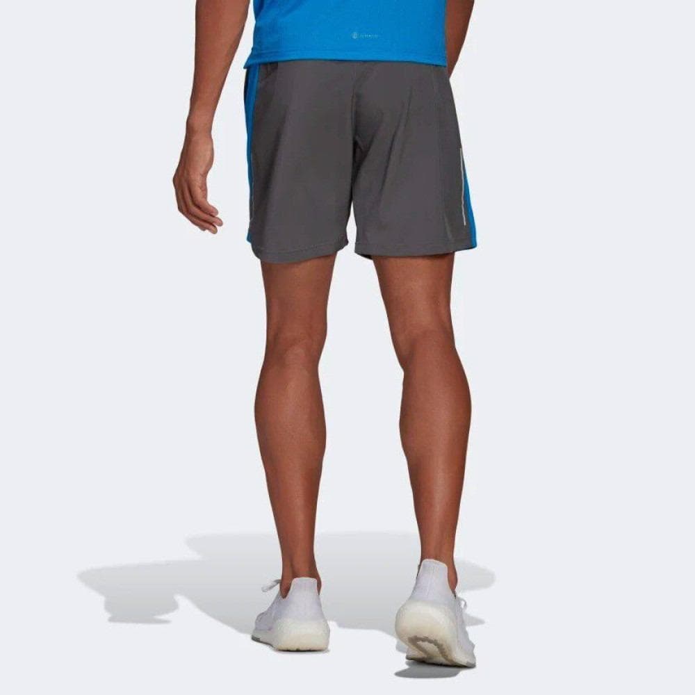 Adidas Men's Own The Run Cooler Athletic Shorts X-Large Cool Gray $40 Value - Thumbnail 2