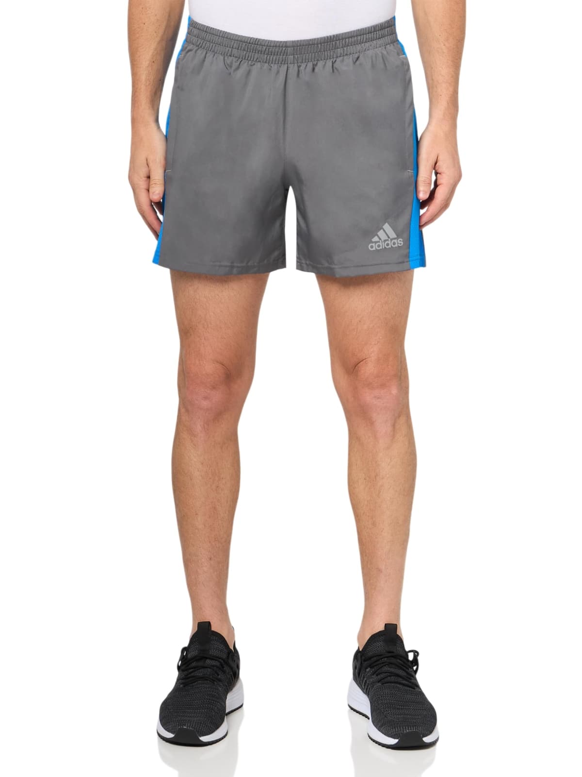 Adidas Men's Own The Run Cooler Athletic Shorts X-Large Cool Gray $40 Value - Thumbnail 8