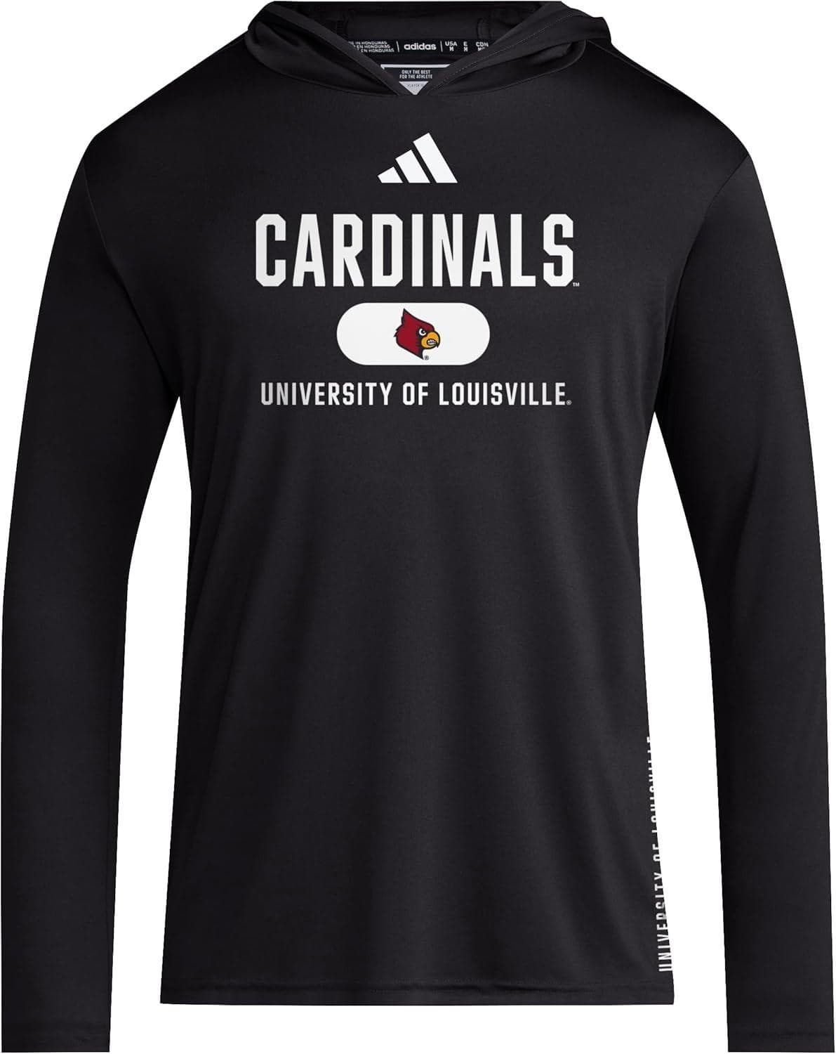 Adidas Men's Louisville Cardinals Aeroready Designed for Training Hoodie Medium - Thumbnail 3