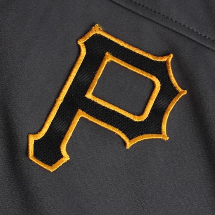 G-III Men's Pittsburgh Pirates Scrimmage Full Zip Jacket Gray Medium $115 Value - Thumbnail 3