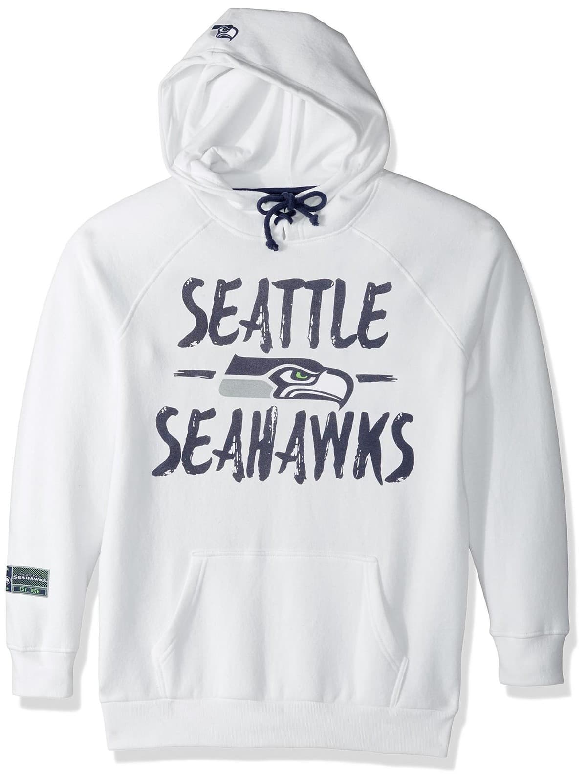 Ultra Game Women's Seattle Seahawks Pullover Hoodie Small White $75 Value - Thumbnail 3