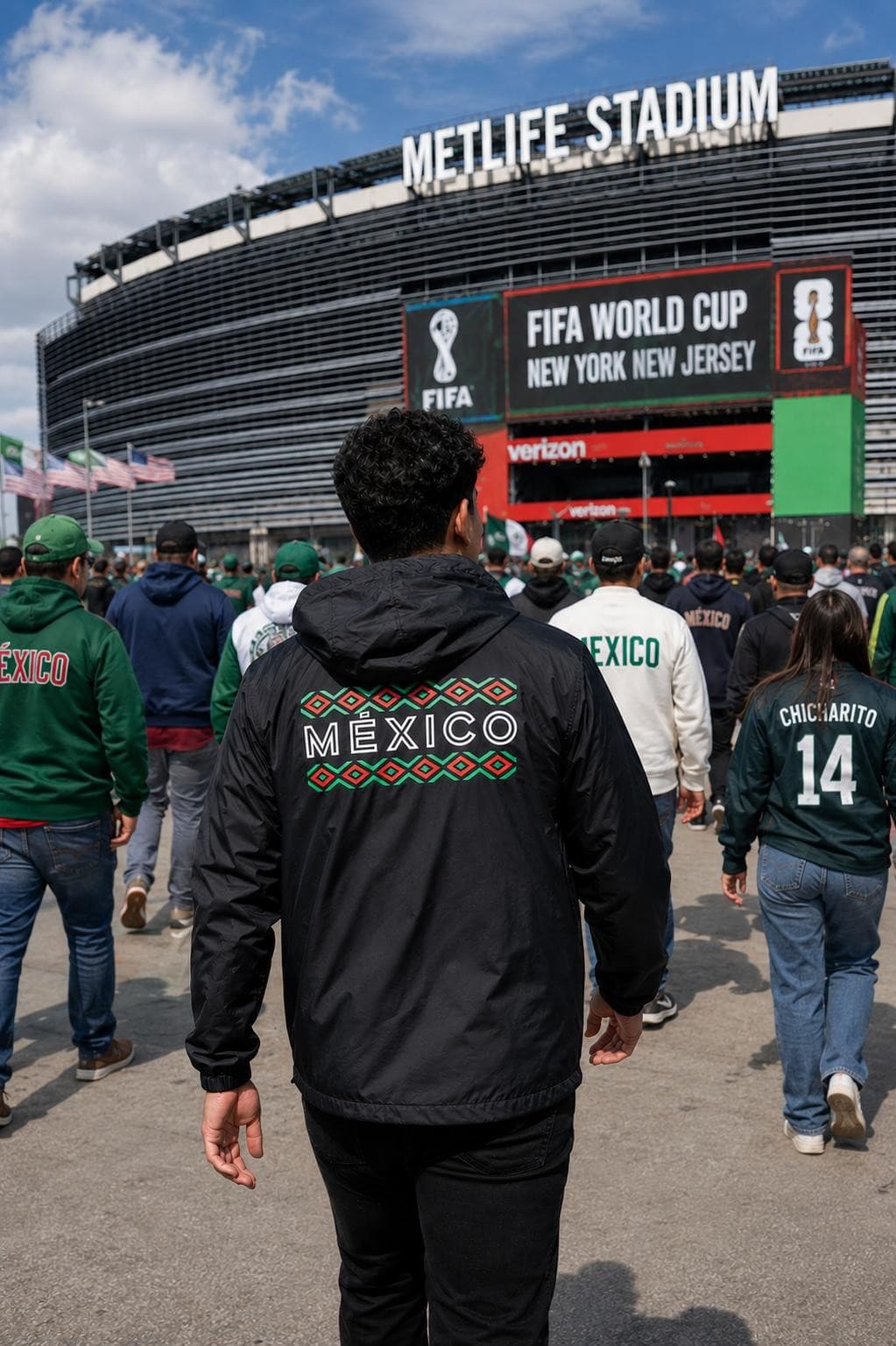 Been There Men's Mexican National Soccer Team Windbreaker Jacket Medium Mexico - Thumbnail 5