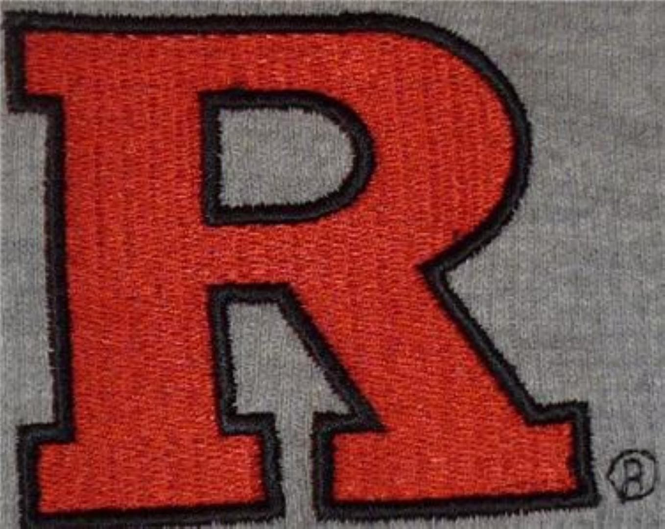 Colony Men's Rutgers Scarlet Knights Thermal Waffle Henley Shirt Gray Medium - Thumbnail 5