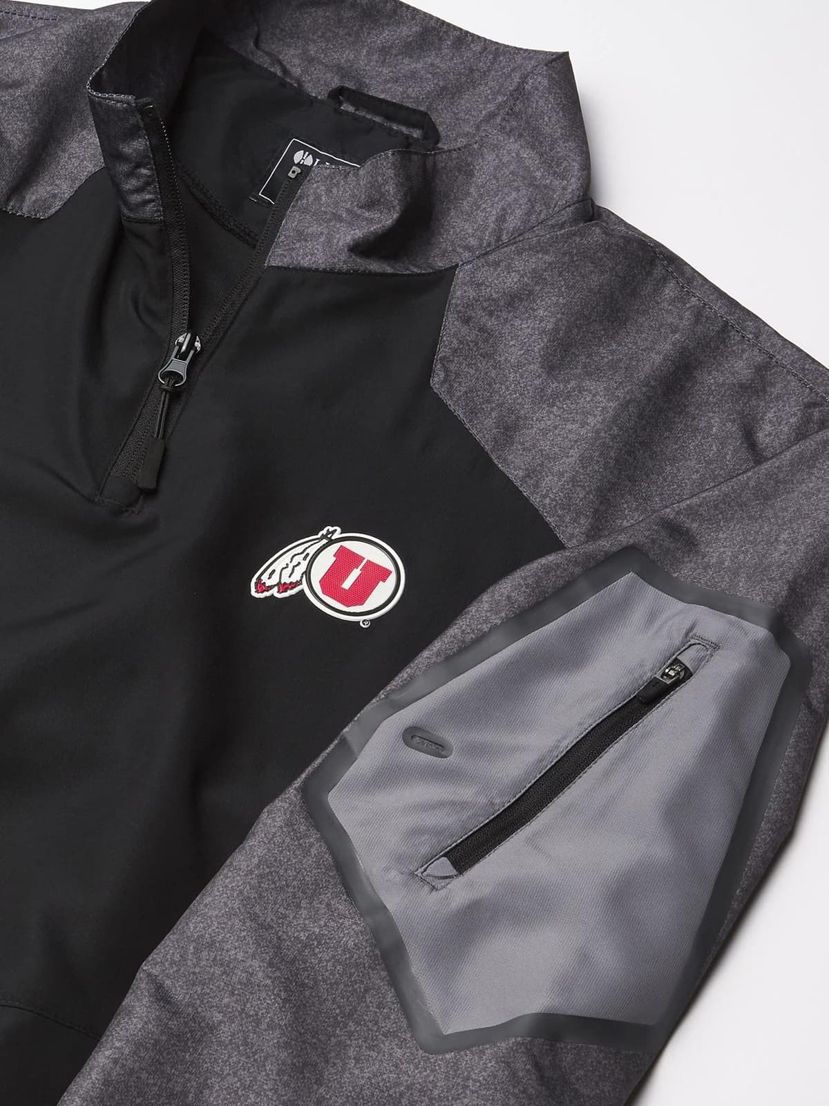 Holloway Utah Utes Performance Hybrid Pullover Aero-Tec Jacket Medium $65 Value - Thumbnail 3