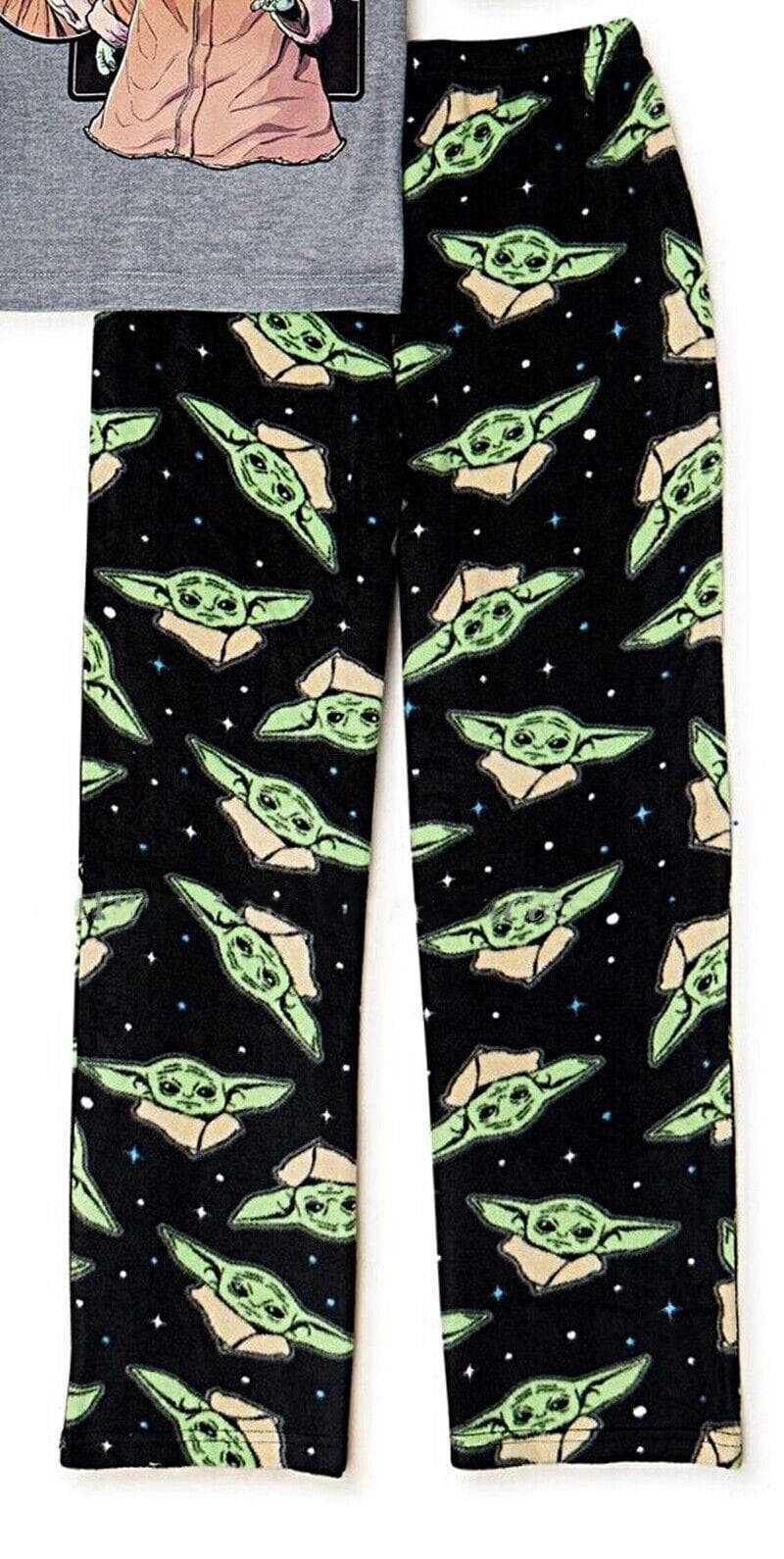 Star Wars Boy's Mandalorian Strong Force Two Piece Pajamas Set 6 Pajama PJs - Thumbnail 3
