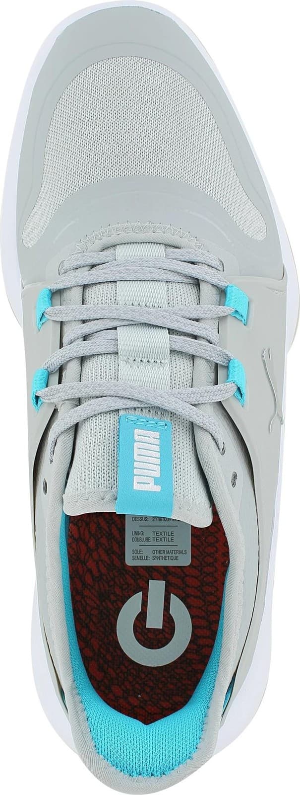 PUMA Women's Ignite Fasten8 PWRStrap Golf Shoe Silver Size 10.5 - Thumbnail 5