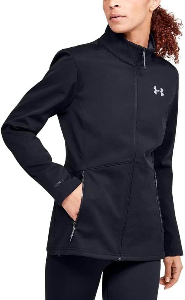 Under Armour Women's Storm ColdGear Infrared Jacket Black Large $110 Value - Thumbnail 2