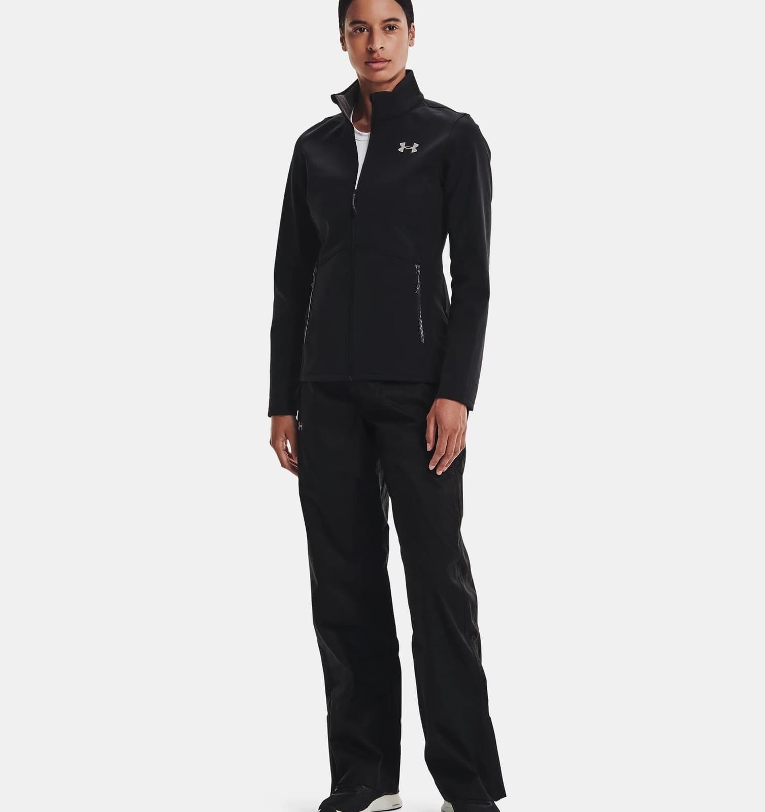 Under Armour Women's Storm ColdGear Infrared Jacket Black Large $110 Value - Thumbnail 5