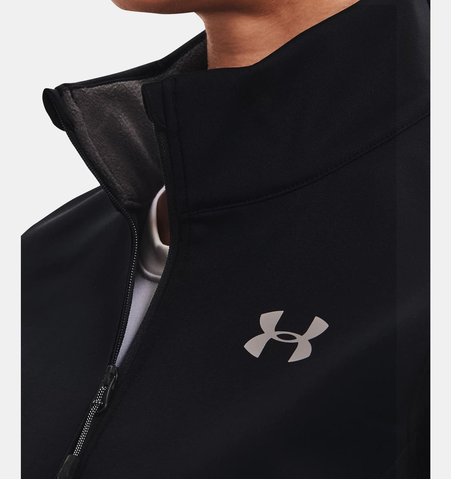Under Armour Women's Storm ColdGear Infrared Jacket Black Large $110 Value - Thumbnail 6