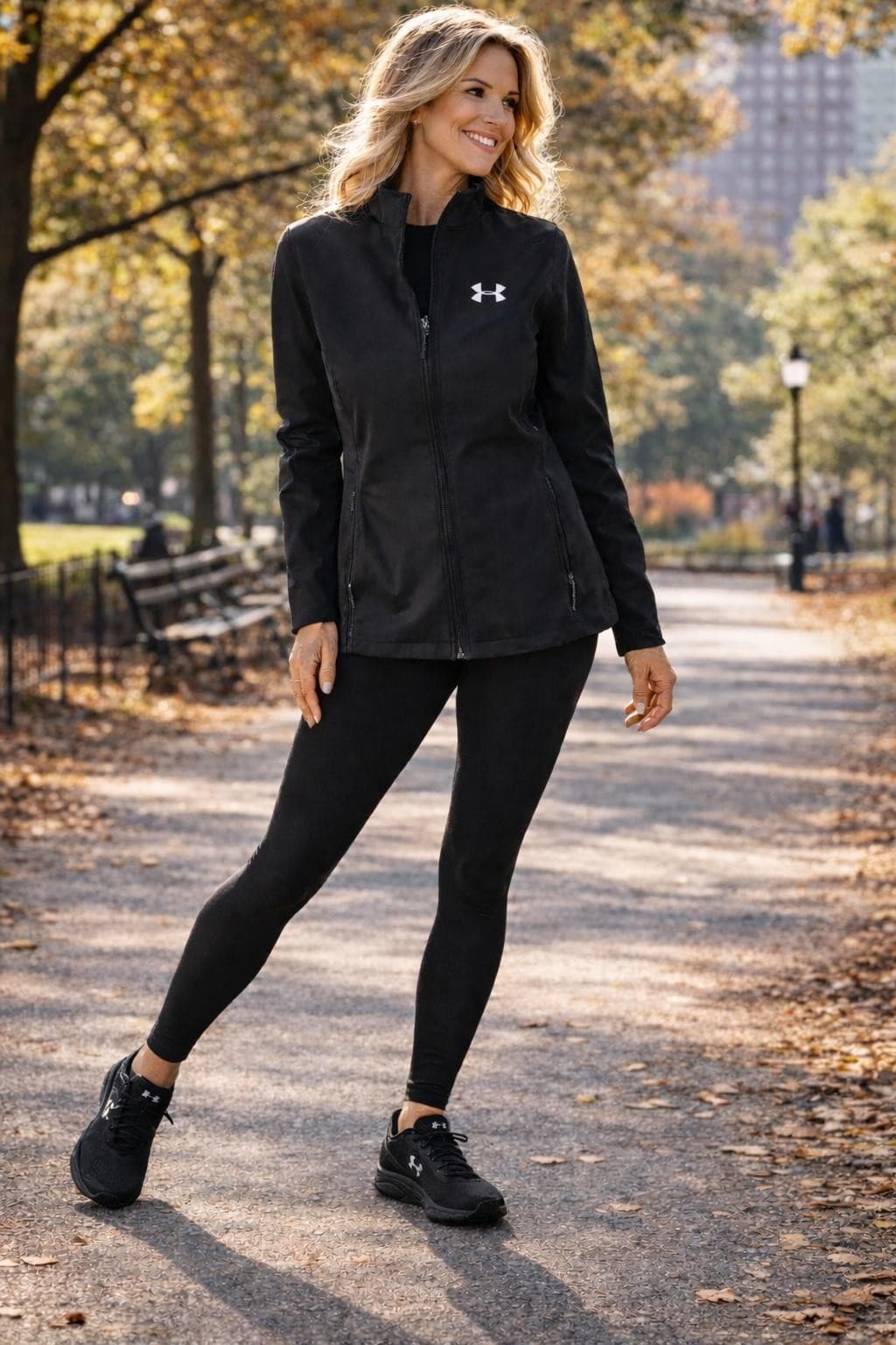 Under Armour Women's Storm ColdGear Infrared Jacket Black Large $110 Value - Thumbnail 4