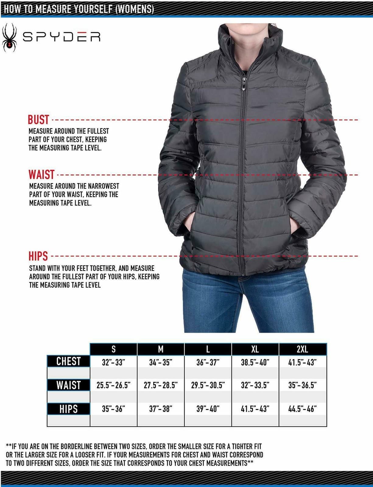 Spyder Women's Maryland Terrapins Gameday Supreme Puffer Jacket Black Small - Thumbnail 6