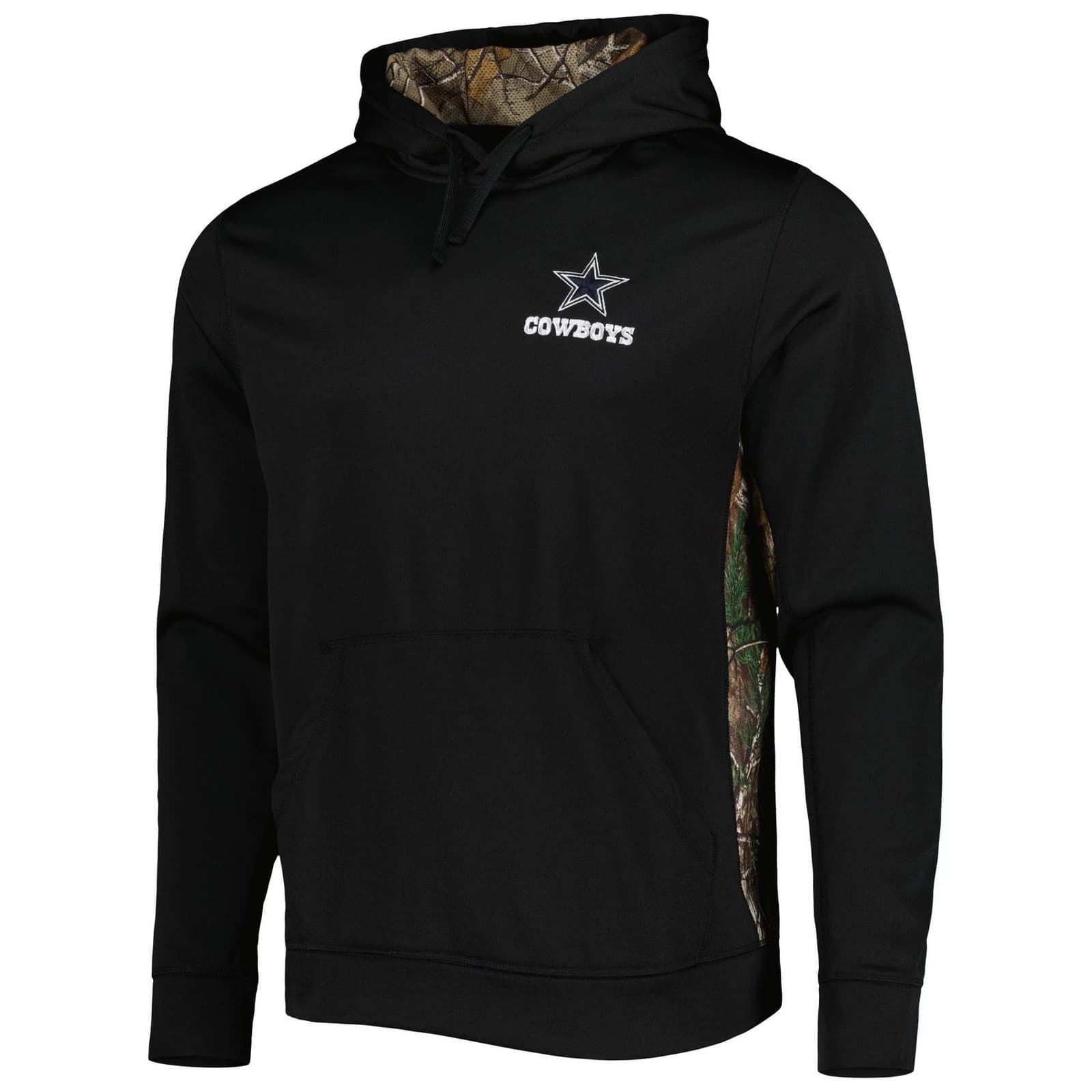 Dunbrooke Dallas Cowboys Realtree Camo Ranger Pullover Hoodie Black Large - Thumbnail 5