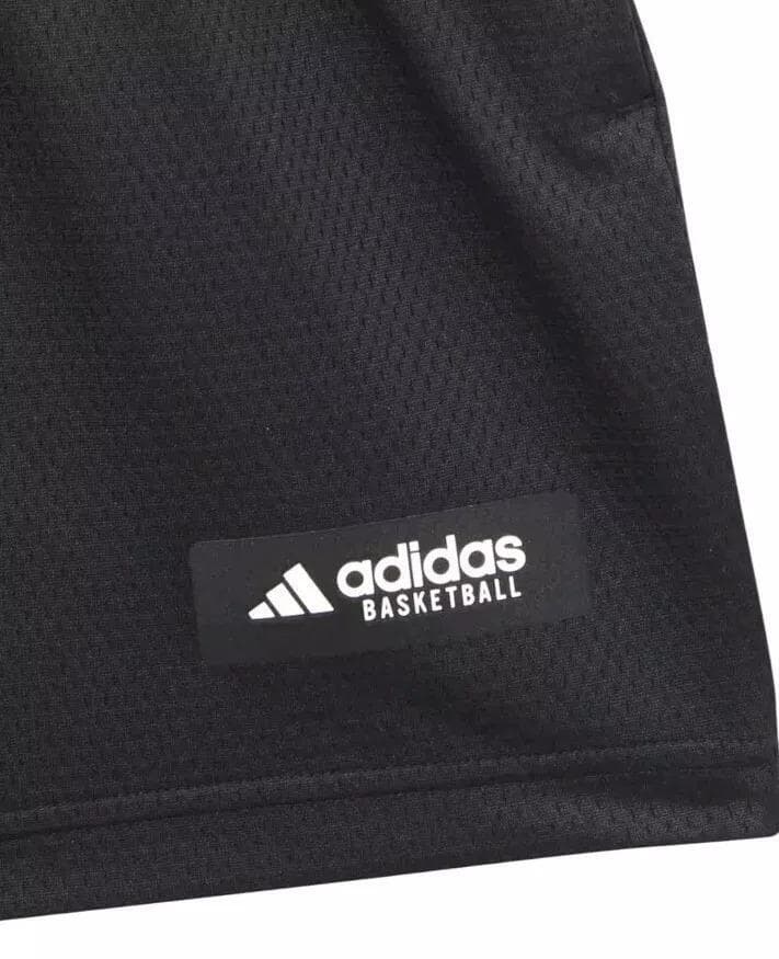 adidas Men's Aeroready Legends Mesh Basketball Shorts Black XX-Large $40 Value - Thumbnail 6