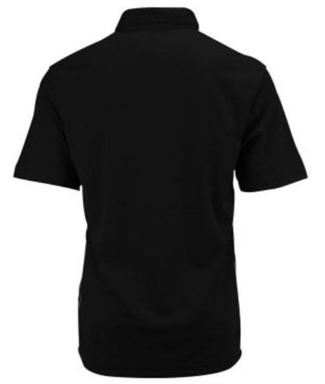 Nike Men's Dri-Fit Solid All Day Performance Polo Blue Black Red M XL - Thumbnail 4