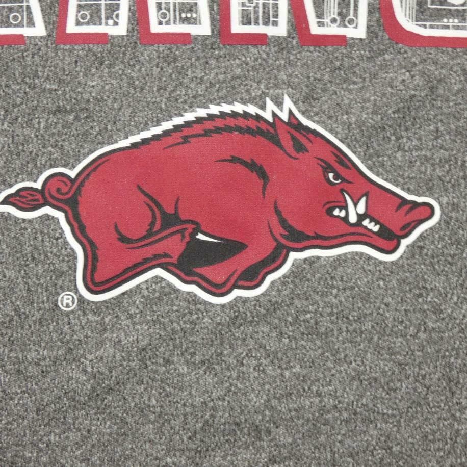 Campus Heritage Men's Arkansas Razorbacks Performance Circuit T-shirt Medium - Thumbnail 4