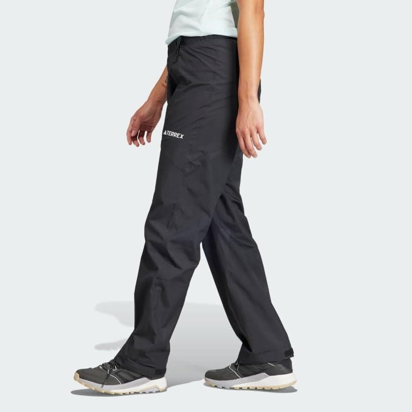 Adidas Women's Terrex Multi RAIN.RDY 2-Layer Rain Pants Large Petite $120 Value - Thumbnail 2