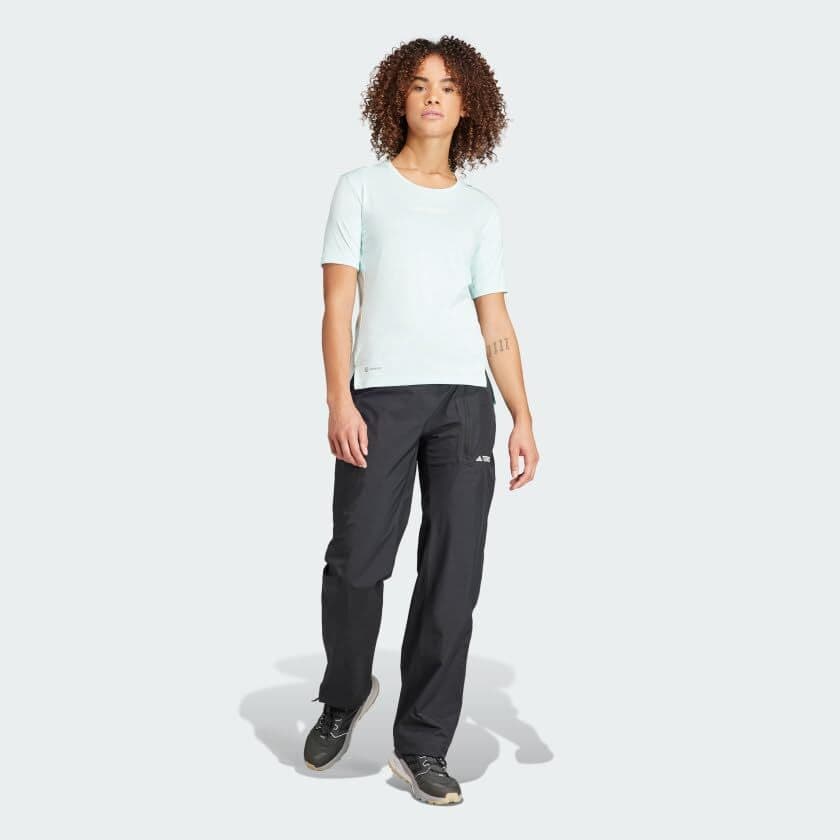 Adidas Women's Terrex Multi RAIN.RDY 2-Layer Rain Pants Large Petite $120 Value - Thumbnail 5