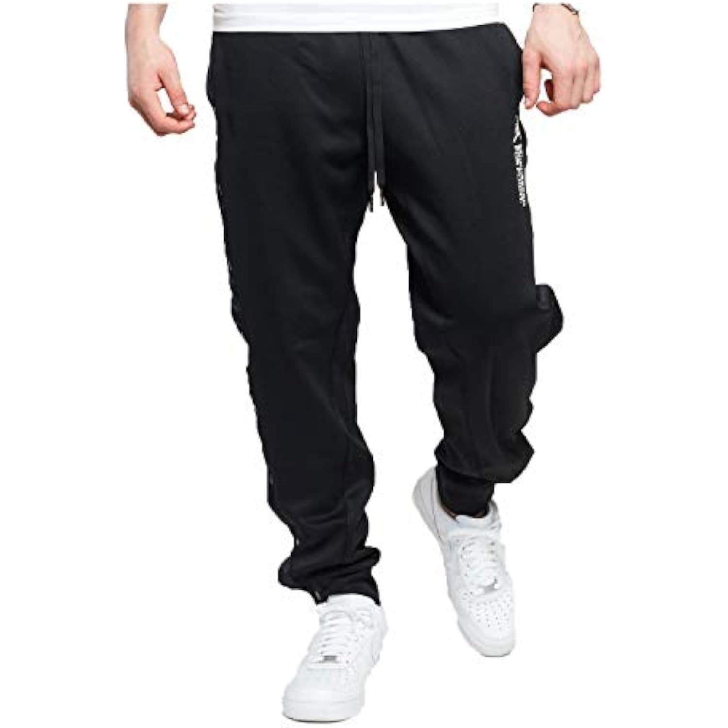 Jordan Nike Men's Air 23 E Flight Tech Lite Tearaway Pants Black X-Large - Thumbnail 2