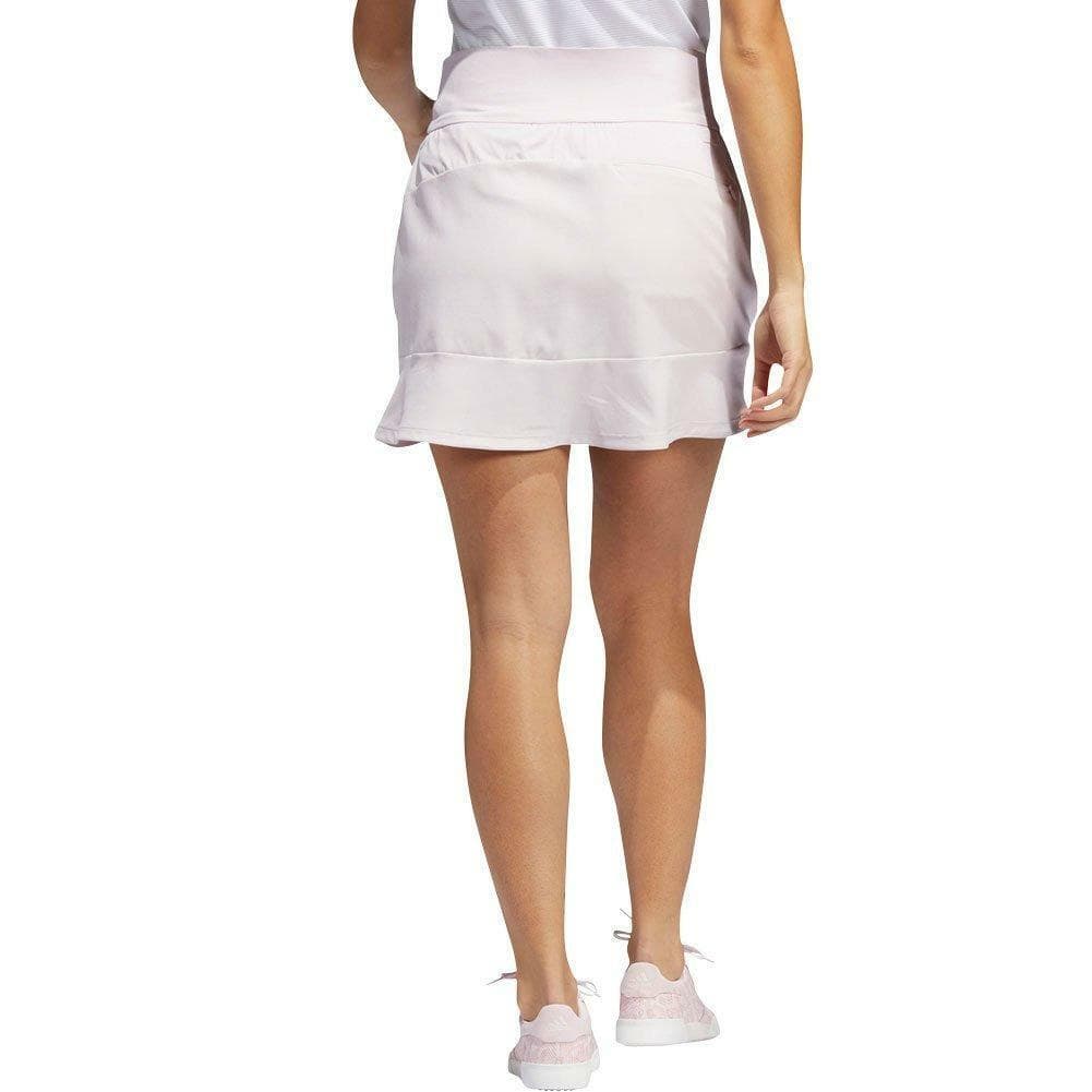 Adidas Women’s Aeroready Frill Sport Skort Almost Pink X-Large - Thumbnail 5