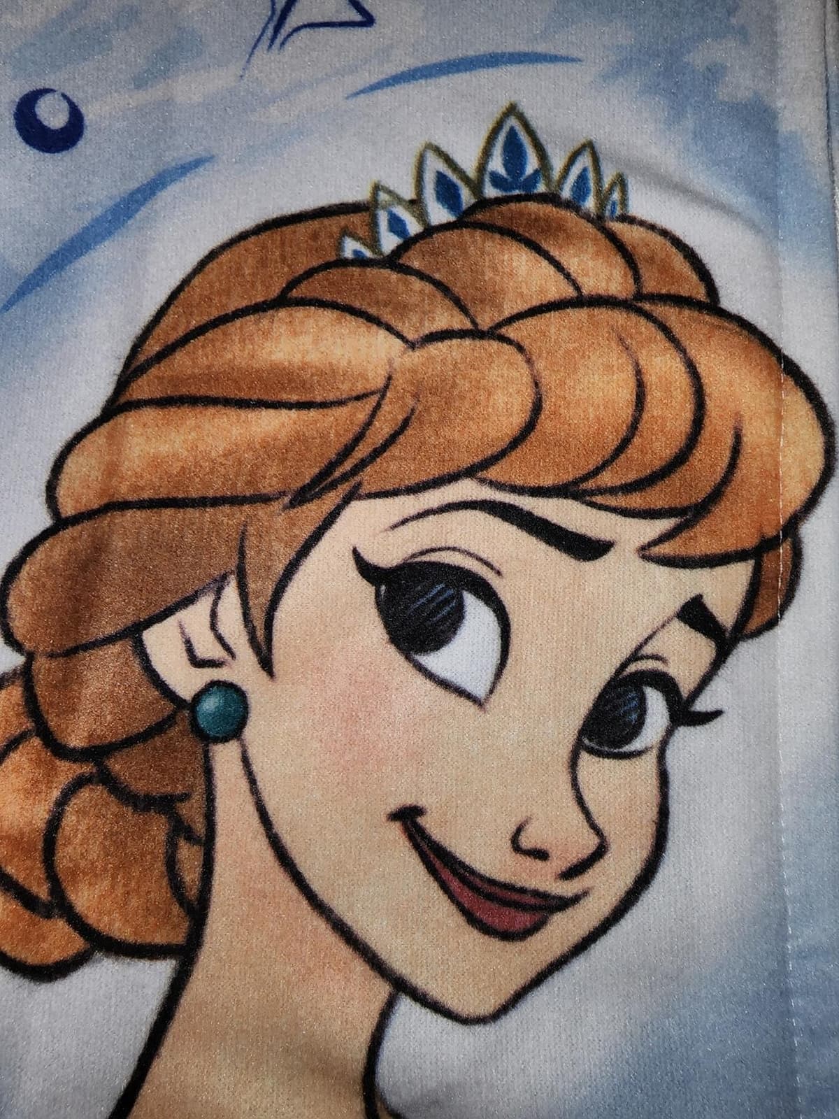 Disney Frozen Sister Anna & Elsa Journey Union Suit Fleece Pajamas Size 4 6 PJs - Thumbnail 4