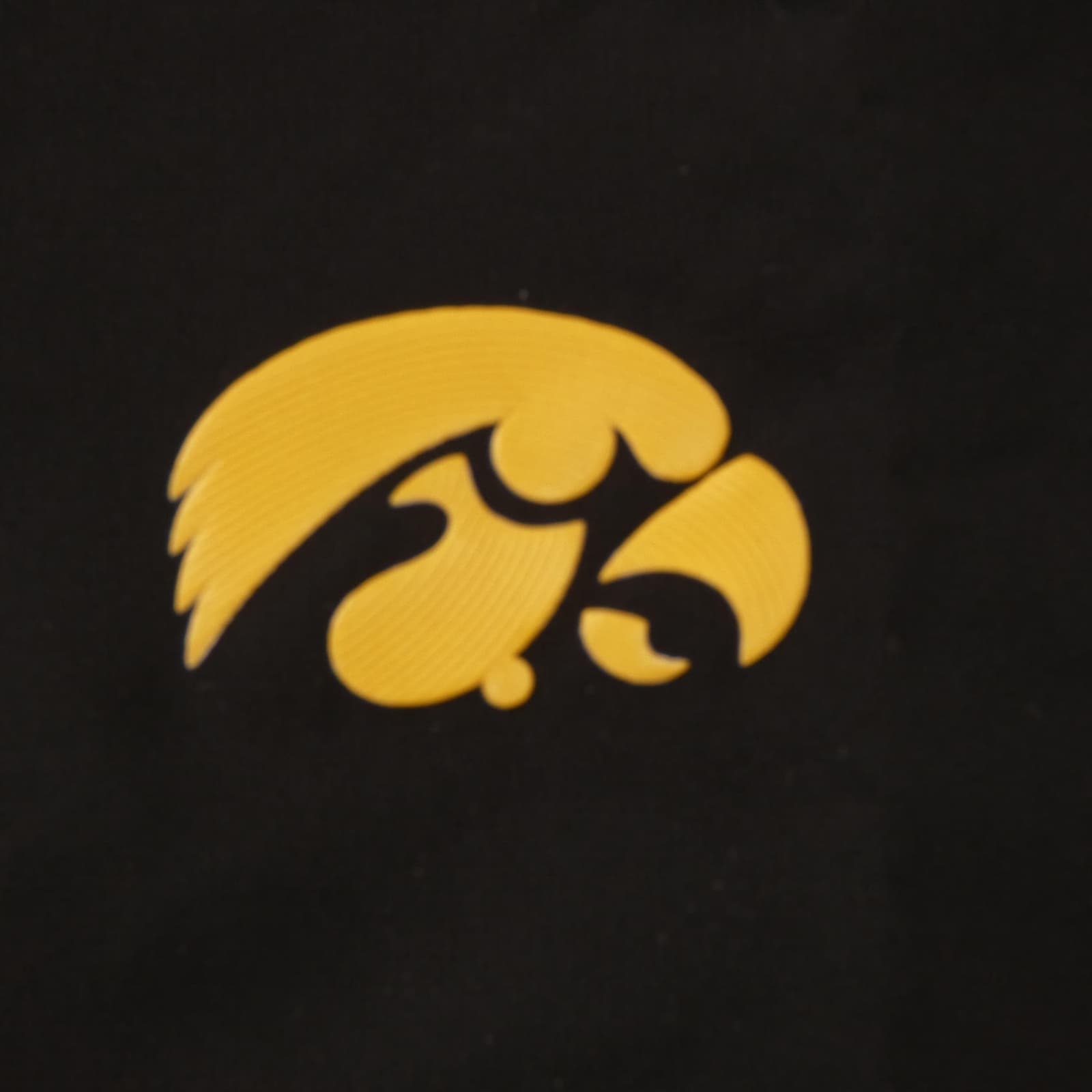 Holloway Iowa Hawkeyes Performance Hybrid Pullover Aero-Tec Jacket Black Large - Thumbnail 3