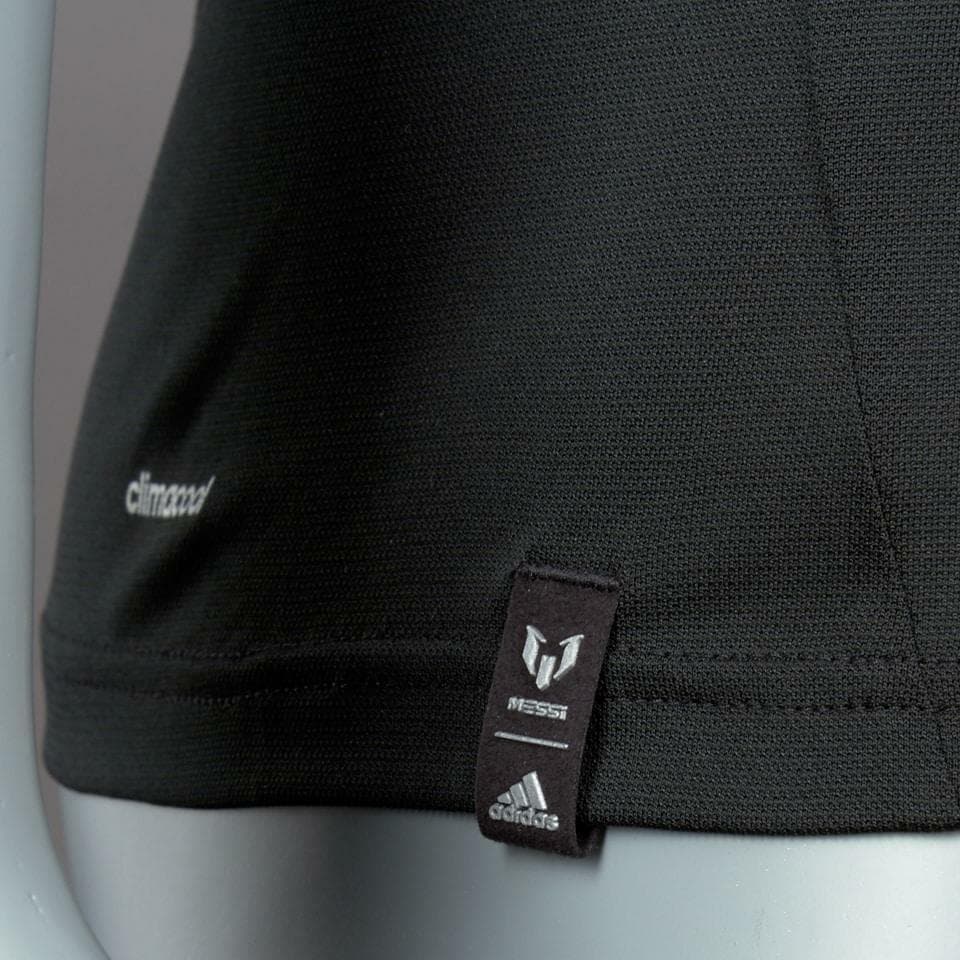 adidas Men's Lionel Messi Climacool Performance Jersey Black XX-Large $65 Value - Thumbnail 9