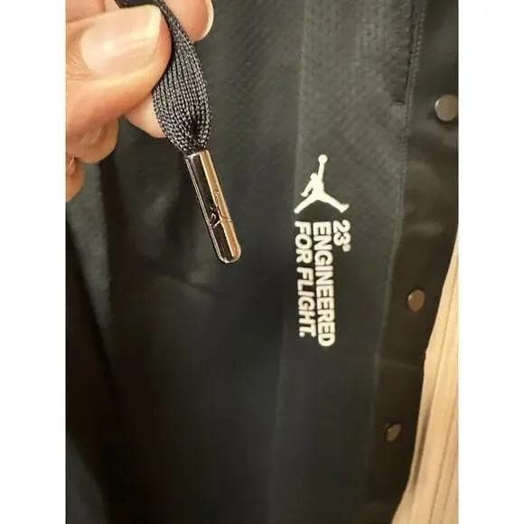 Jordan Nike Men's Air 23 E Flight Tech Lite Tearaway Pants Black X-Large - Thumbnail 12