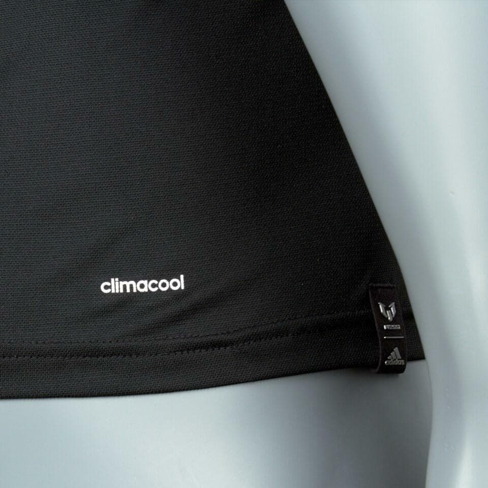 adidas Men's Lionel Messi Climacool Performance Jersey Black XX-Large $65 Value - Thumbnail 8