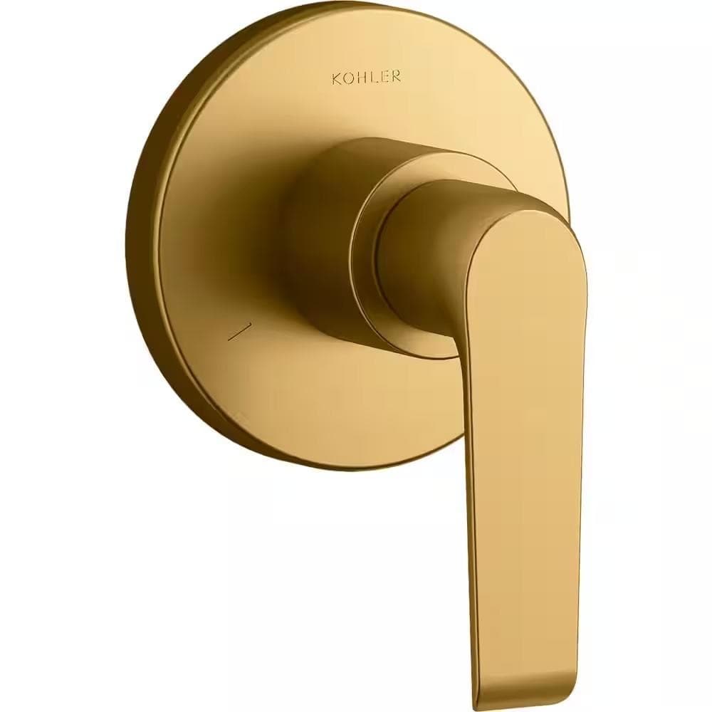 Kohler Avid 1-Handle Shower Trim in Vibrant Brushed Modern Brass T97026-4-2MB - Thumbnail 2