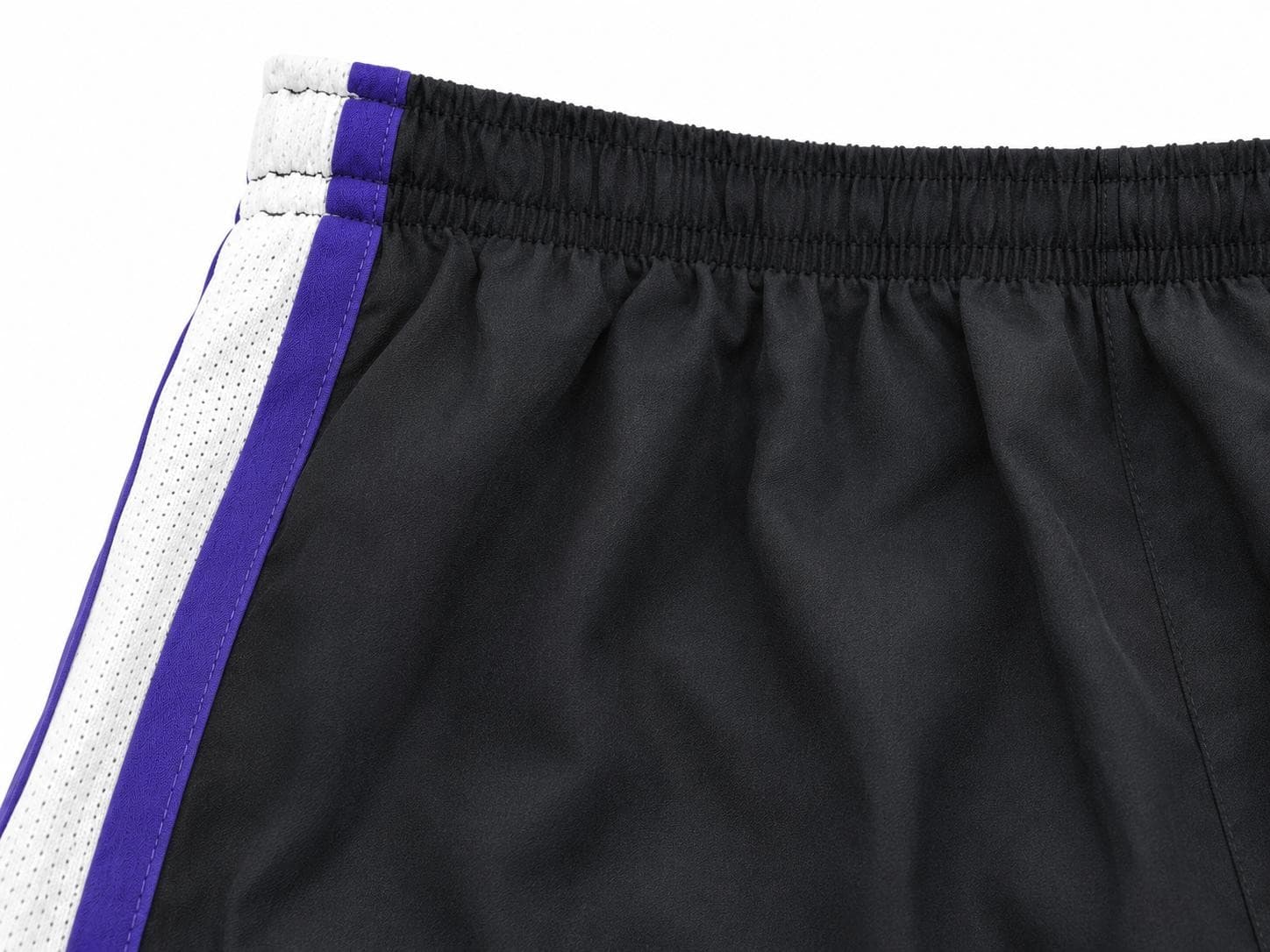 Nike Women's Washington Huskies Dri-Fit Tempo Shorts Black Large $50 Value - Thumbnail 9