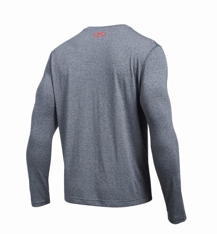 Under Armour Men's Heat Gear Threadborne Siro Long Sleeve Shirt Gray 3XL - Thumbnail 4