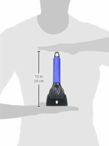 Hopkins SubZero 10" Ice Frost Chisel Scraper with Foam Grip Heavy Duty Black - Thumbnail 5