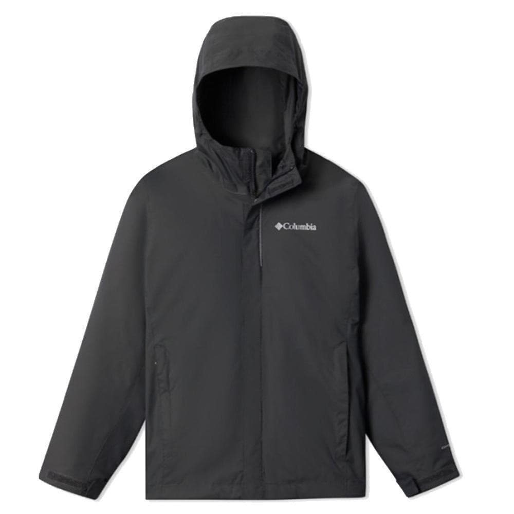 Columbia Boy's Omni-tech Watertight Timber Pointe II Hooded Jacket Large Gray - Thumbnail 6