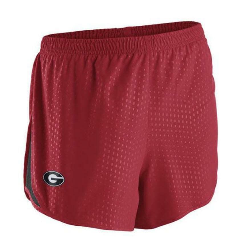 Nike Women's Georgia Bulldogs Dri-Fit Mod Tempo Shorts Red Large X-Small - Thumbnail 3