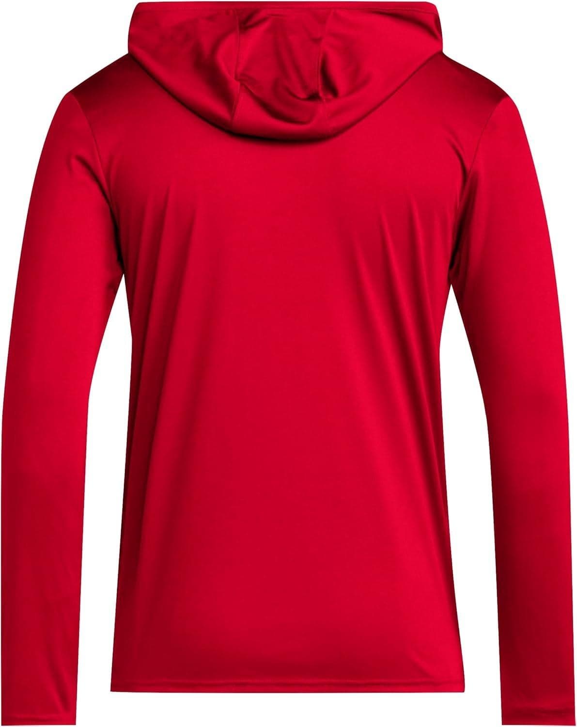 Adidas Men's NC State Wolfpack Aeroready Designed for Training Hoodie Red 2XL - Thumbnail 2