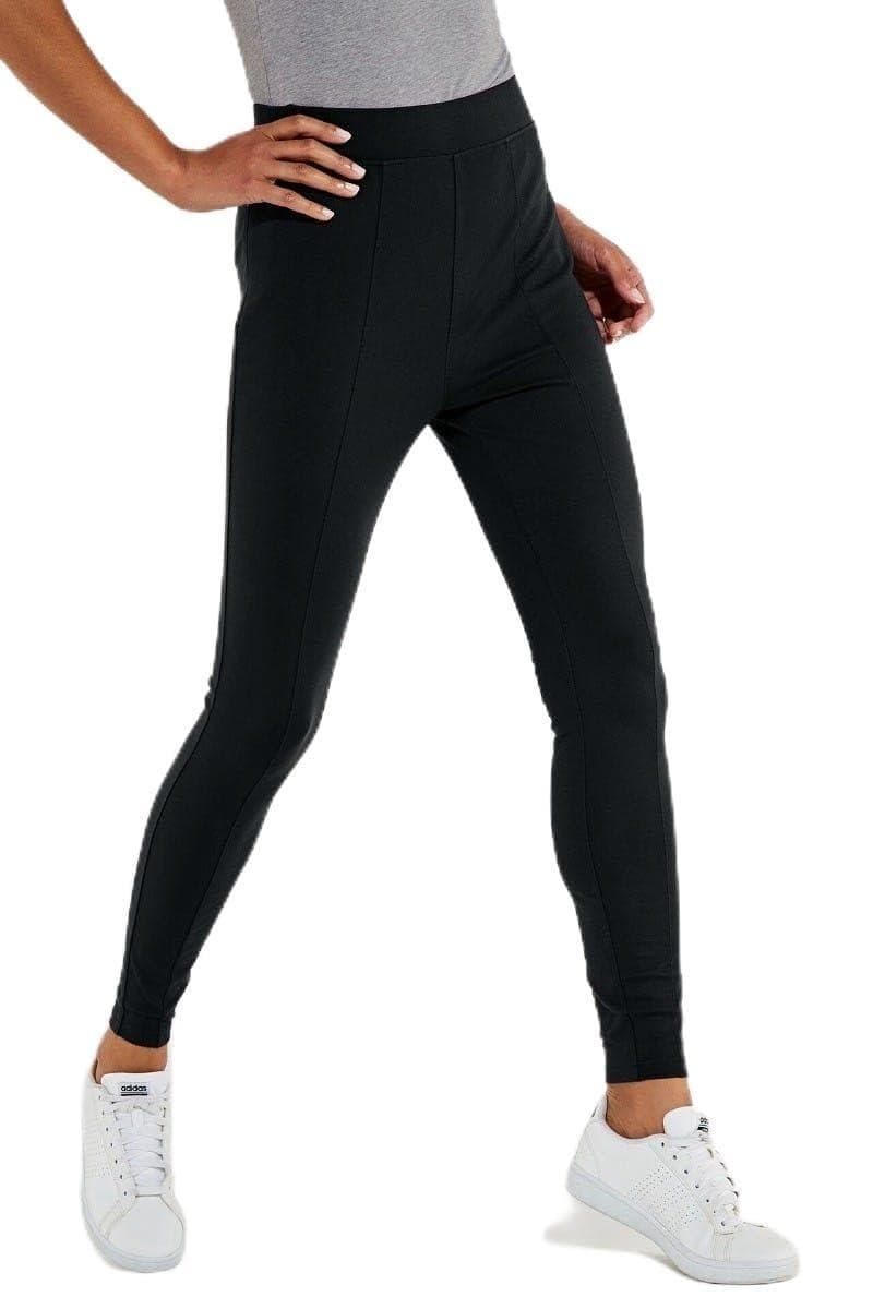 Coolibar Women’s Carsala Cove UPF 50+ Leggings Black Small $135 Value - Thumbnail 3