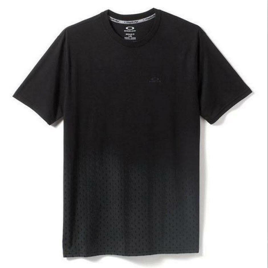 Oakley Men's O Hydrolix O-Vibes Moisture Wicking T-shirt Medium Black - Thumbnail 2