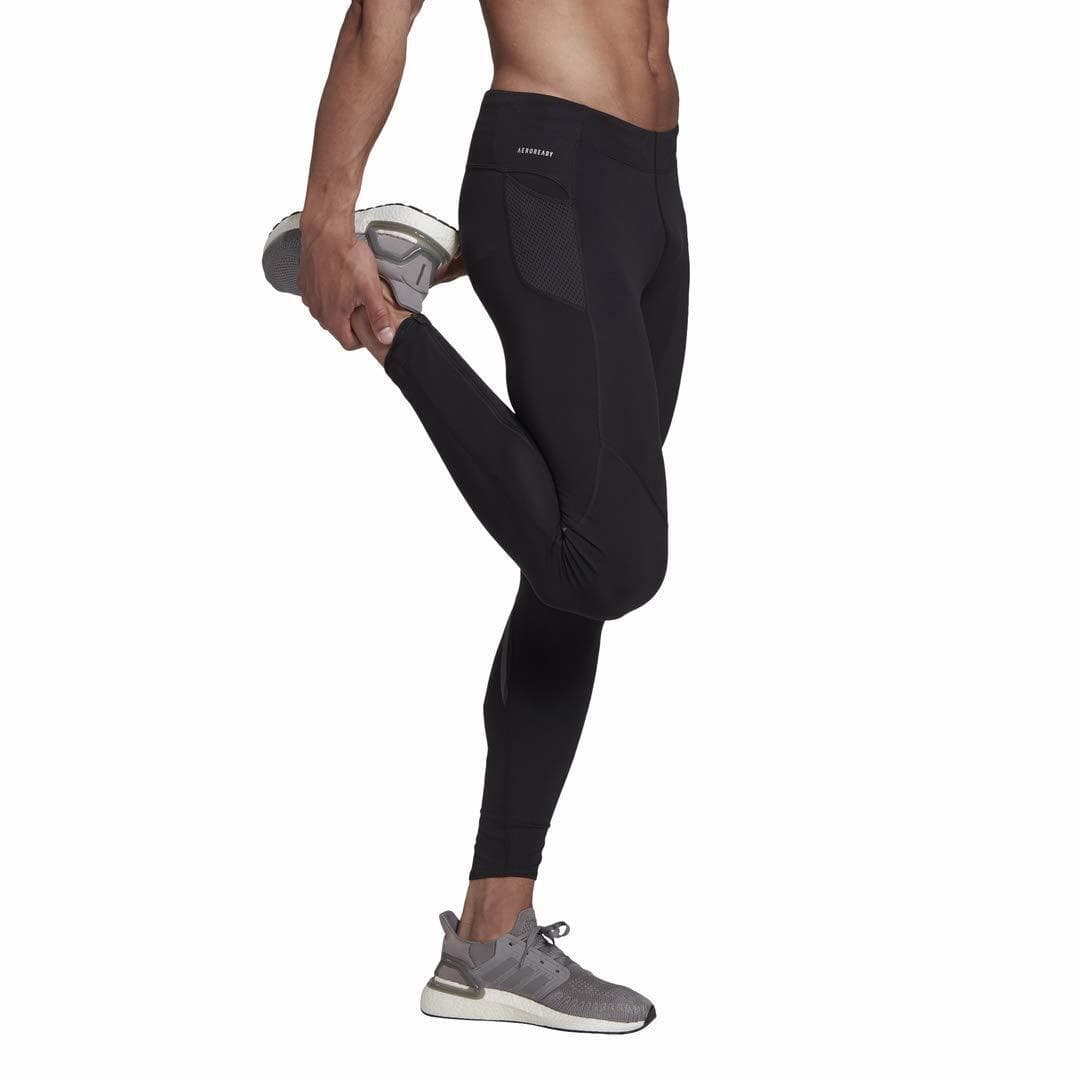 Adidas Men’s Aeroready Saturday Full Length Long Tights Black X-Large $90 Value - Thumbnail 2