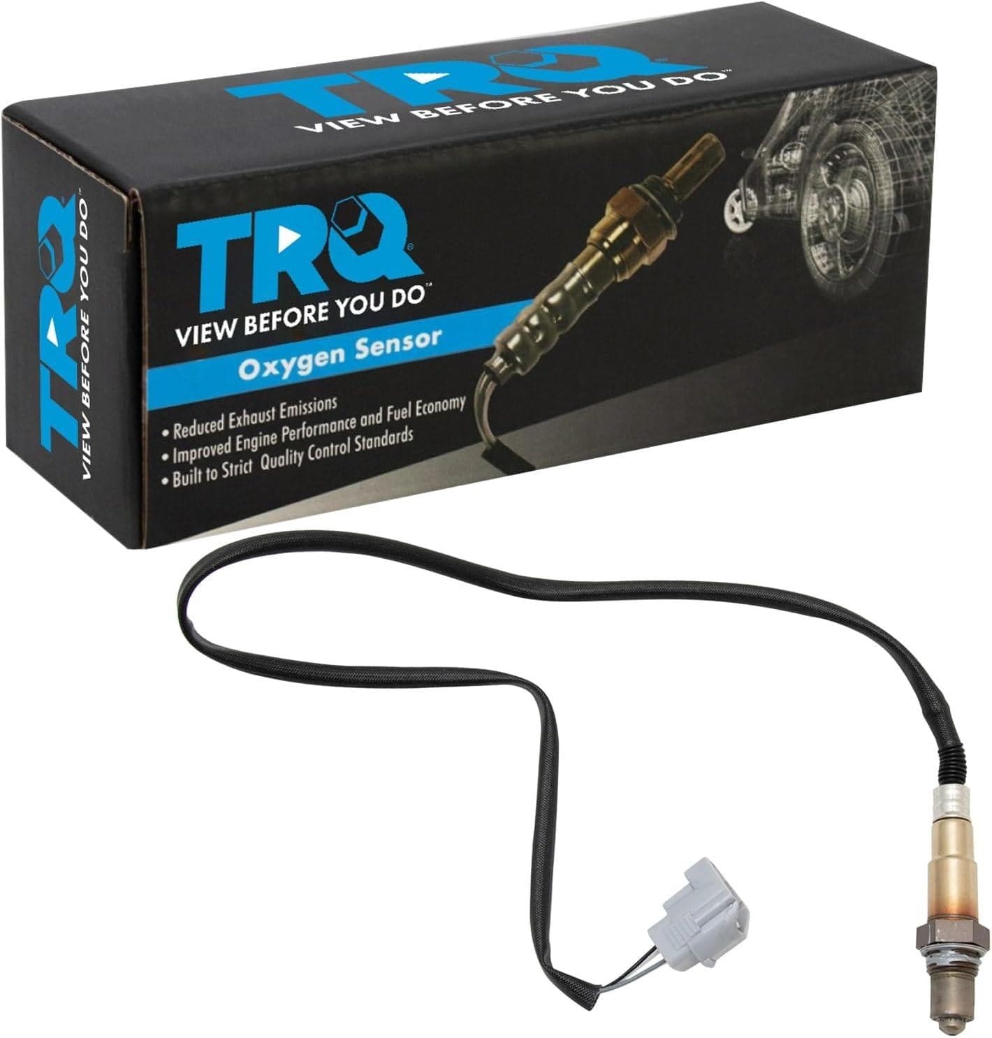 TRQ Oxygen O2 Sensor Downstream for Mazda 3, 6, CX-5, CX-9 Vehicles OSA61682 - Thumbnail 8