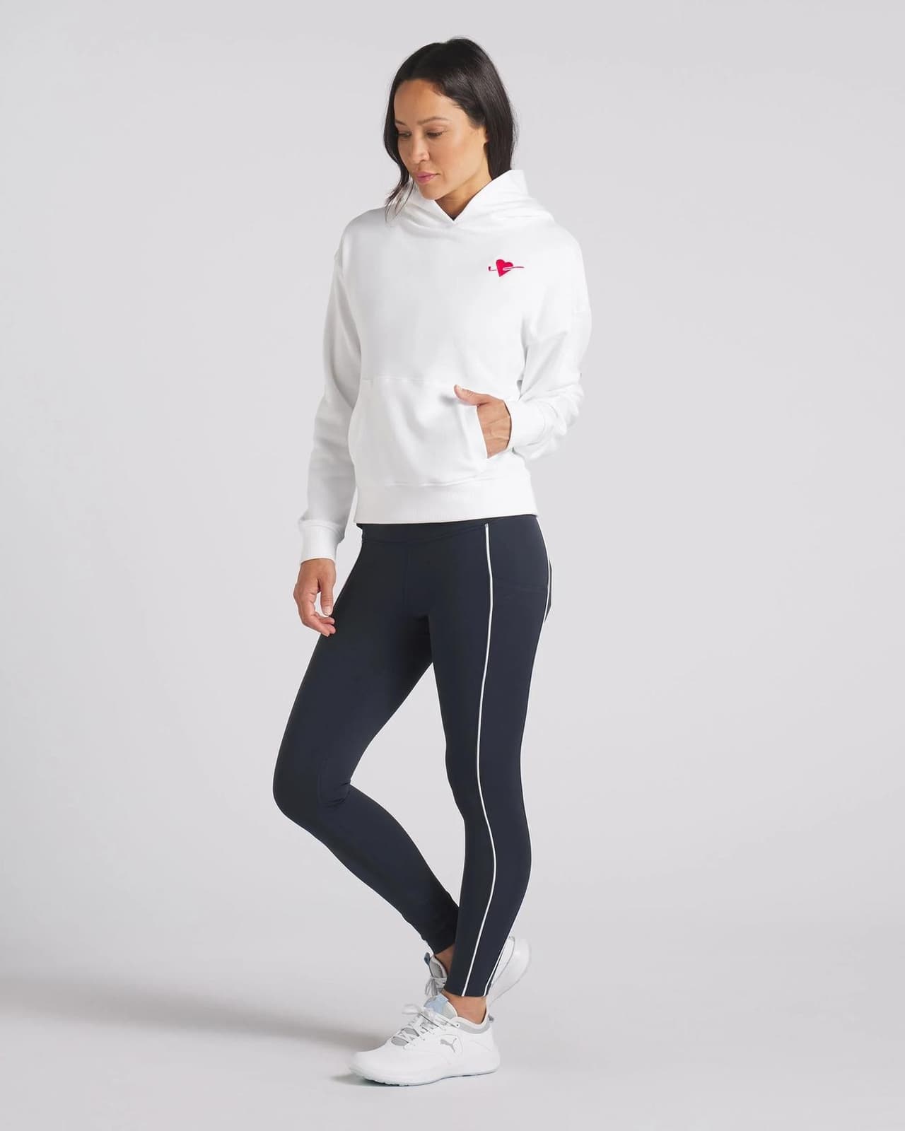 Puma Women's YouV Drycell Moisture Wicking Leggings Blue Large $80 Value - Thumbnail 7