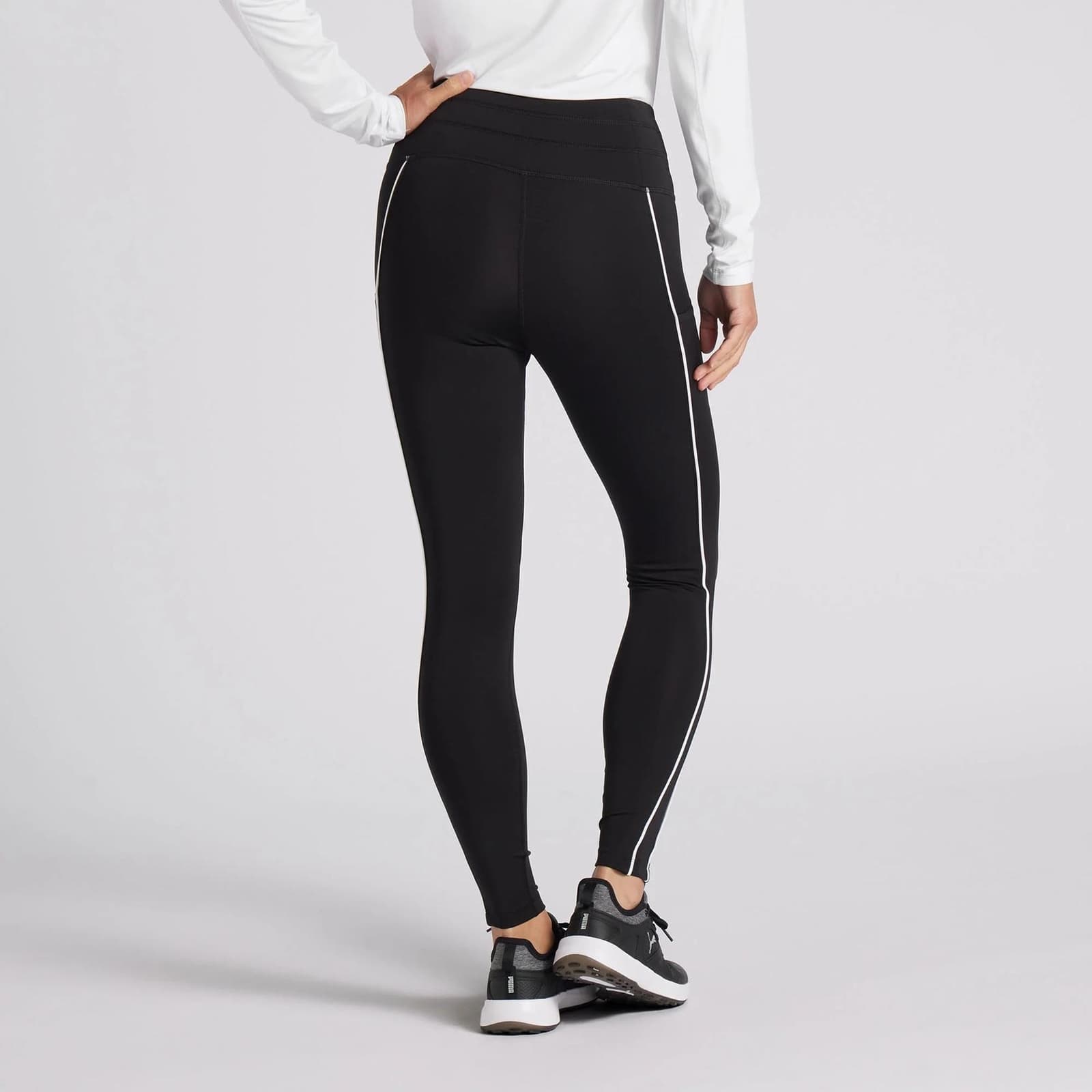 Puma Women's YouV Drycell Moisture Wicking Leggings Blue Large $80 Value - Thumbnail 5