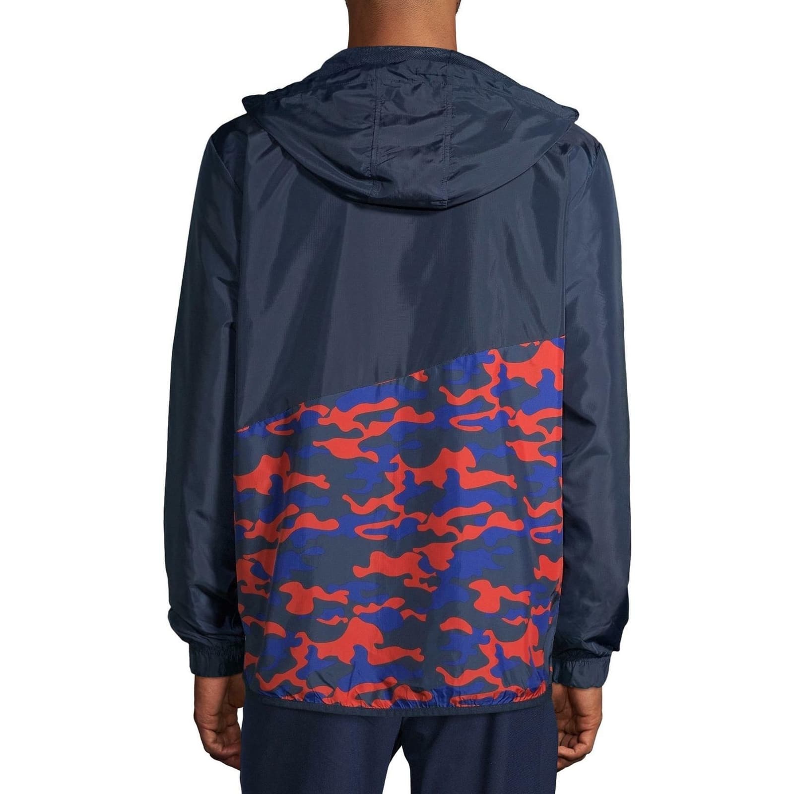 Russell Athletic Men's Camouflage Water Resistant Windbreaker Jacket Medium - Thumbnail 3