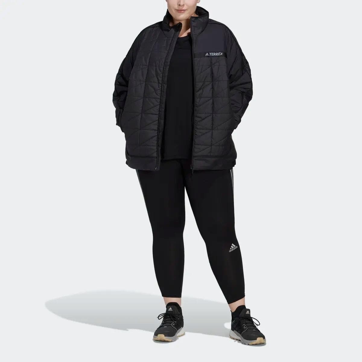 adidas Terrex Women's Multi Insulated Puffer Jacket Black 4XL $170 Value - Thumbnail 9