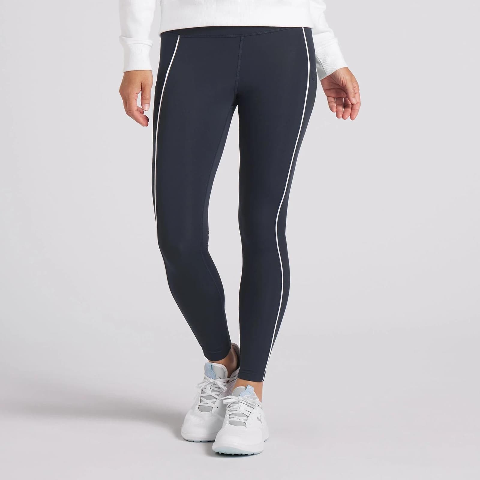 Puma Women's YouV Drycell Moisture Wicking Leggings Blue Large $80 Value - Thumbnail 9