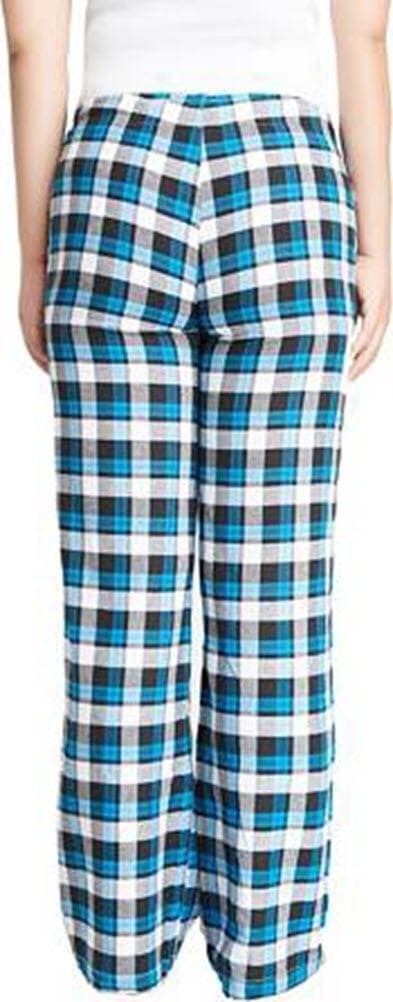 NFL Apparel Women's Carolina Panthers Piedmont Flannel Pajama Pants Large - Thumbnail 3